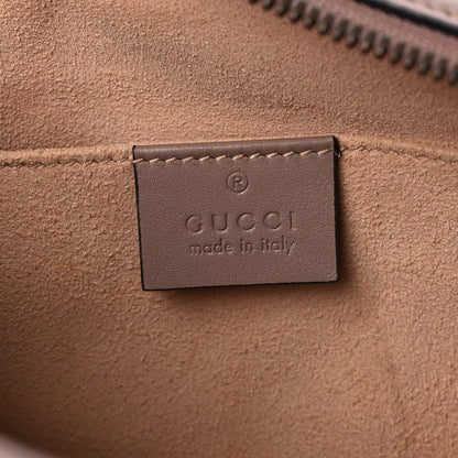 Gucci Calfskin Matelasse Small GG Marmont Chain Shoulder Bag Porcelain Rose 6 of 11
