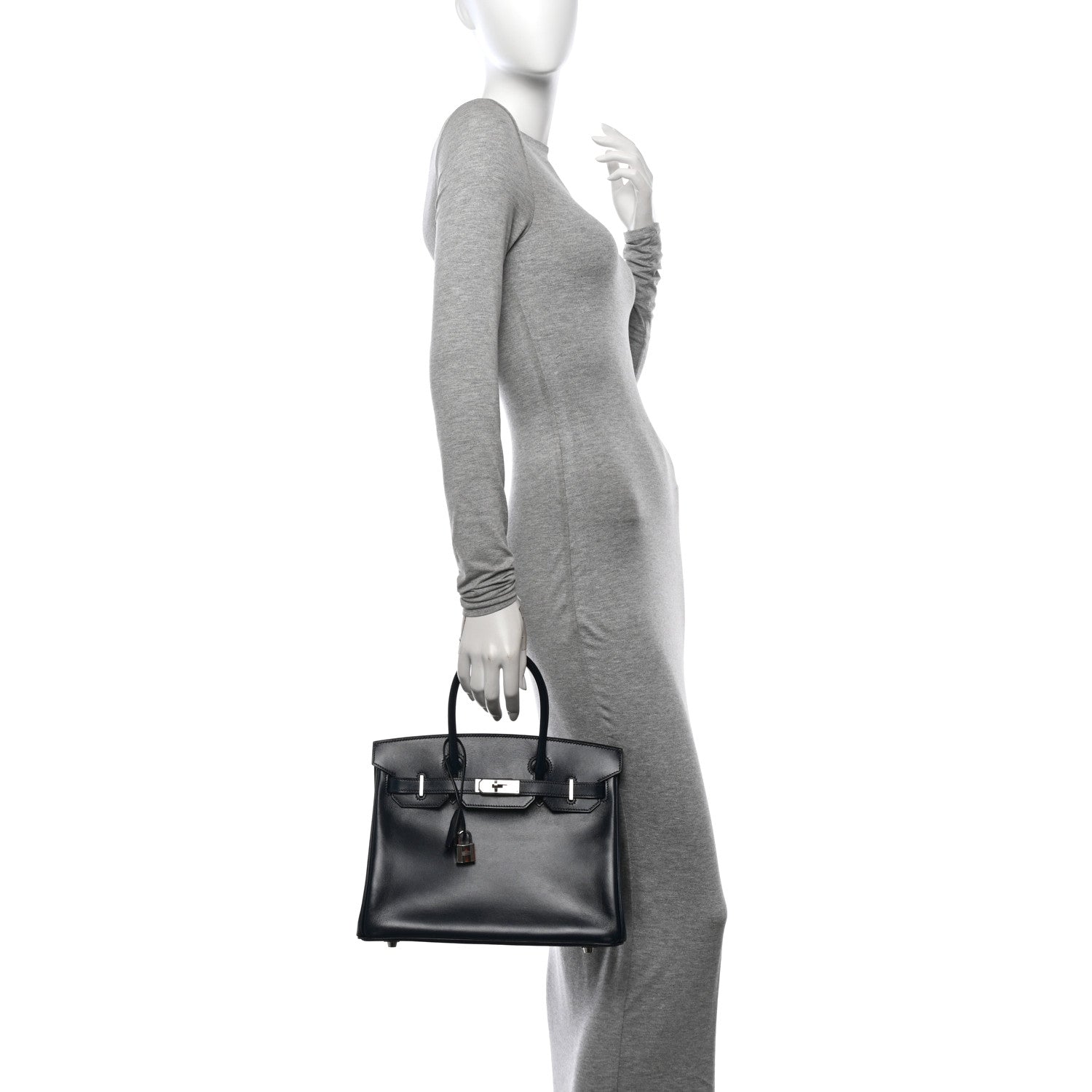 Hermes Box Birkin 30 Bleu De Prusse 2 of 11