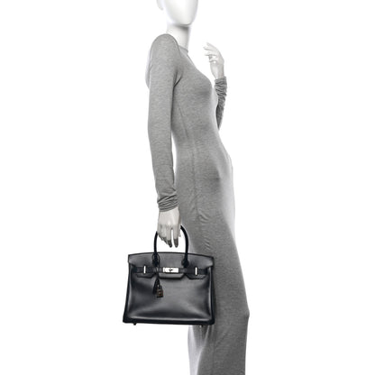 Hermes Box Birkin 30 Bleu De Prusse 2 of 11