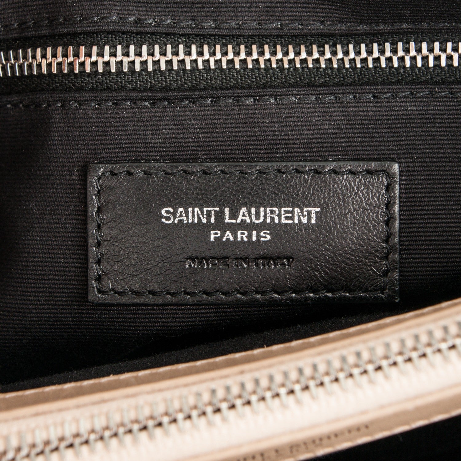 Saint Laurent Calfskin Y Quilted Monogram Medium Loulou Chain Satchel Rose Antic 6 of 7