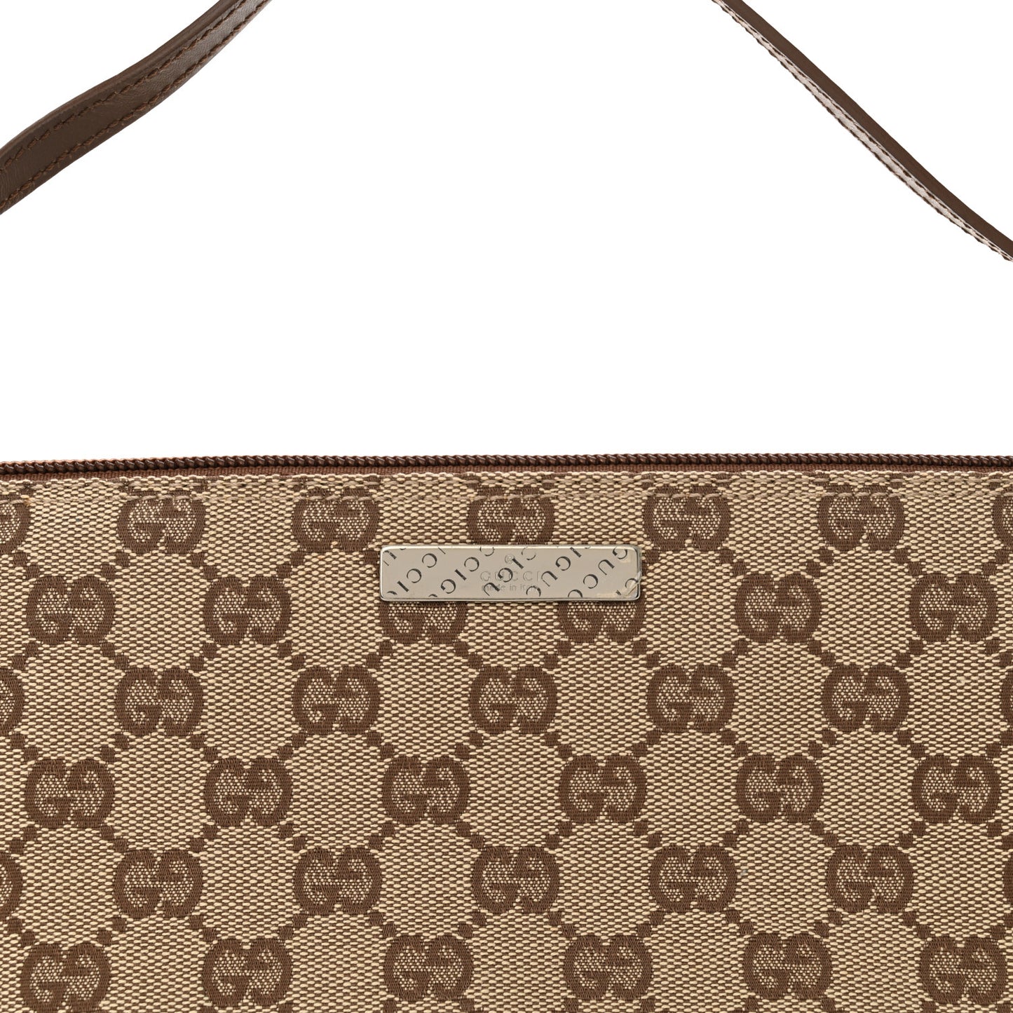Monogram Boat Pochette Brown