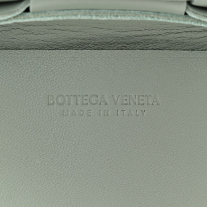 Bottega Veneta Lambskin Maxi Intrecciato Extra Mini Cassette Crossbody Bag New Sauge 6 of 9