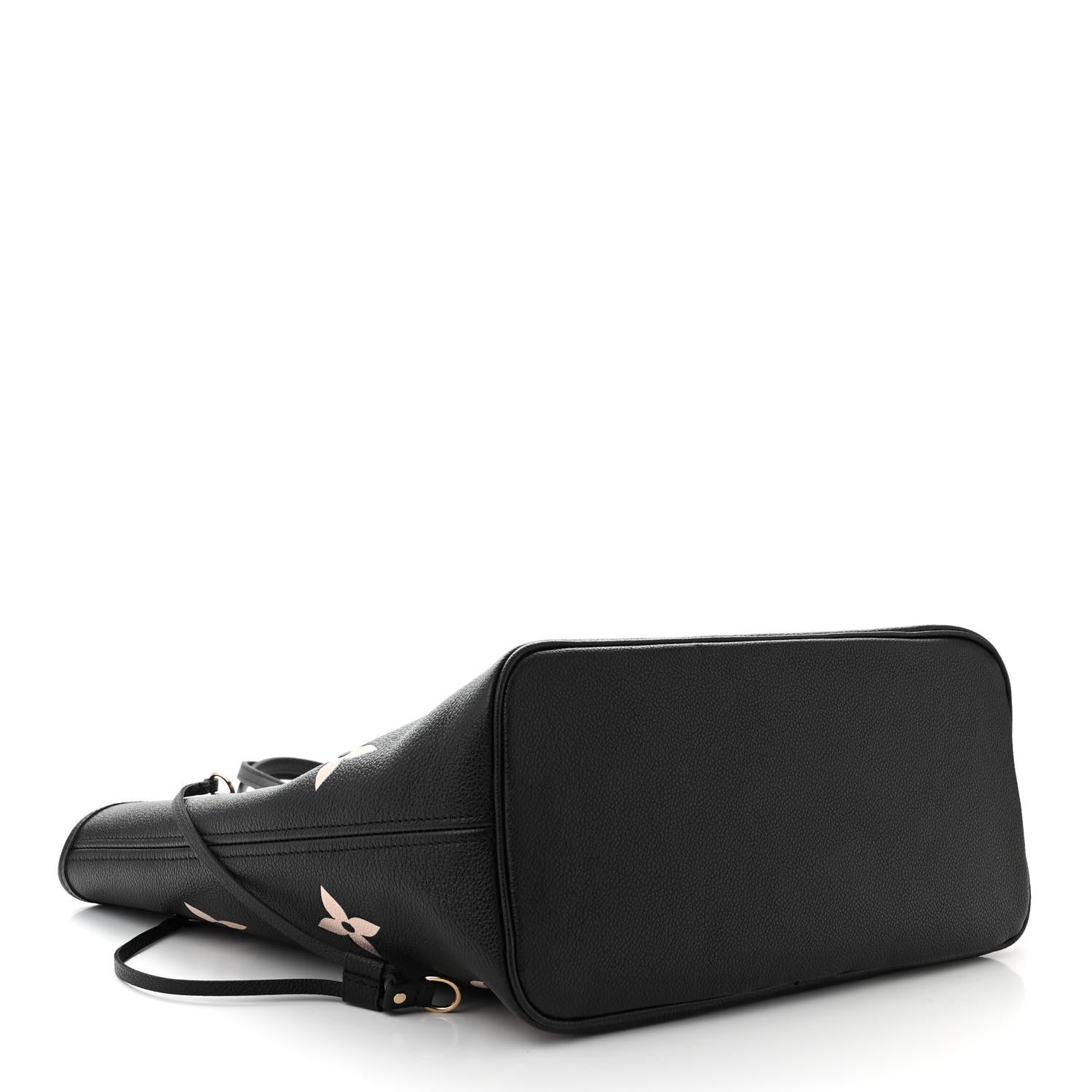 Louis Vuitton Empreinte Monogram Giant Neverfull MM Black Beige 4 of 9