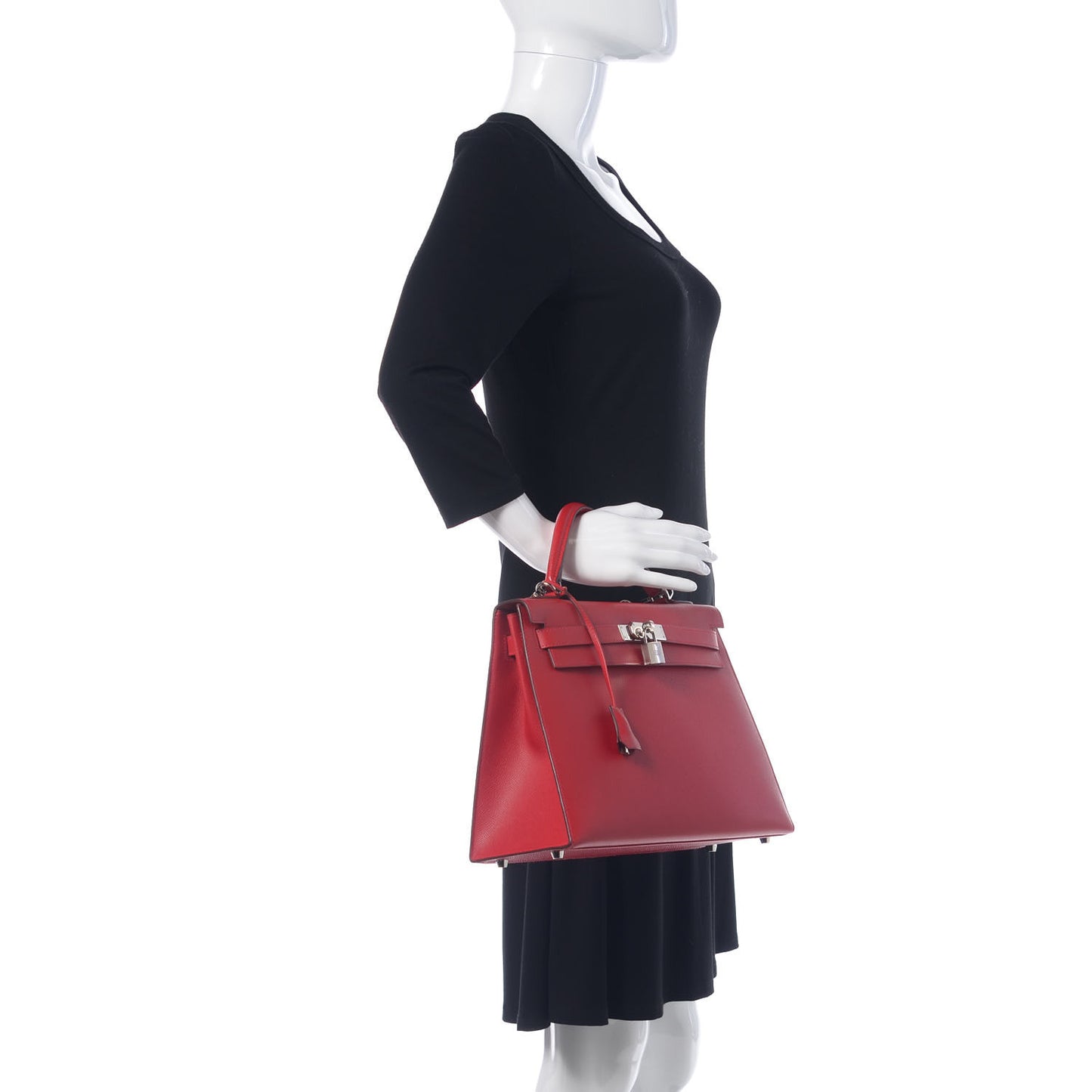 Epsom Kelly Sellier 32 Rouge Casaque
