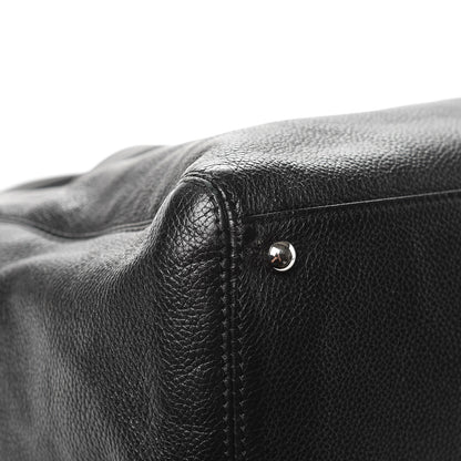 Chanel Calfskin Cerf Executive Shopper Tote Black 4 of 19