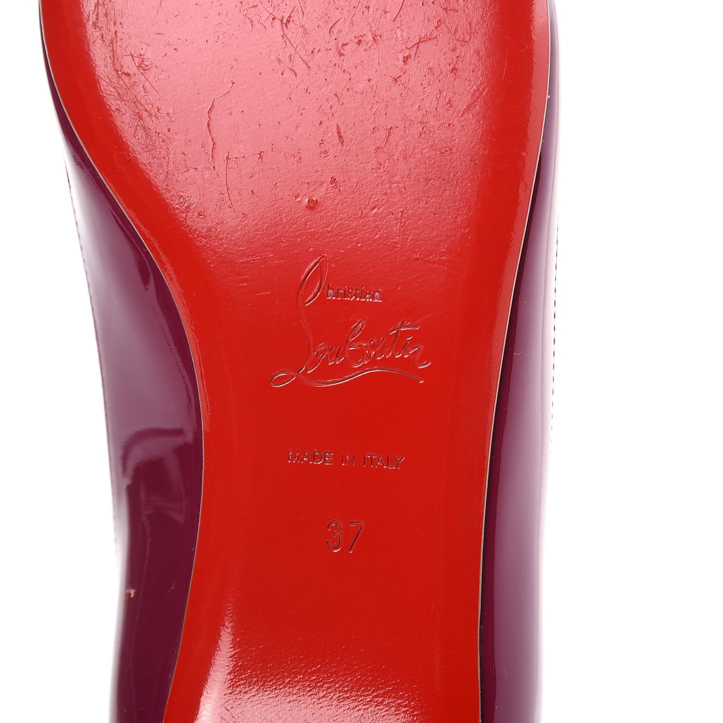Patent PVC Suspenodo Flats 37 Eveque