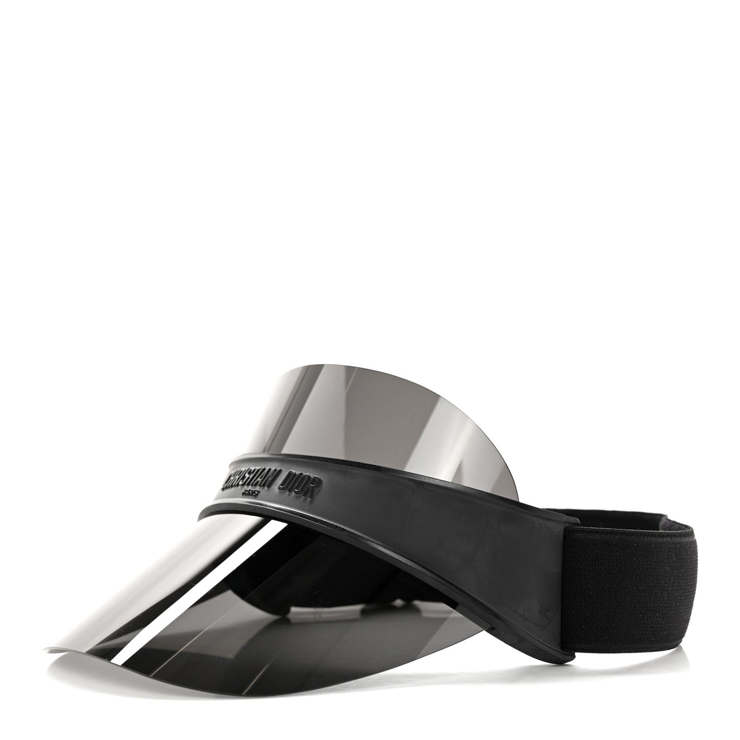 Mirrored DiorClubV1U Sun Visor Black
