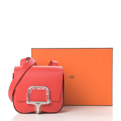 Hermes Epsom Mini Della Cavalleria Rouge De Coeur 10 of 10