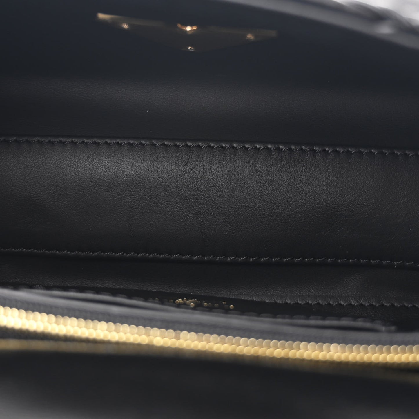 Lambskin Malletage Top Handle GO-14 MM Black