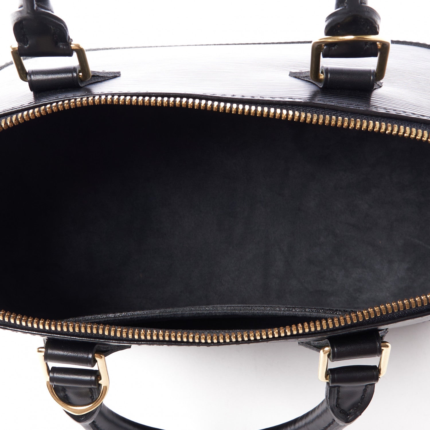 Louis Vuitton Epi Alma PM Black 5 of 9