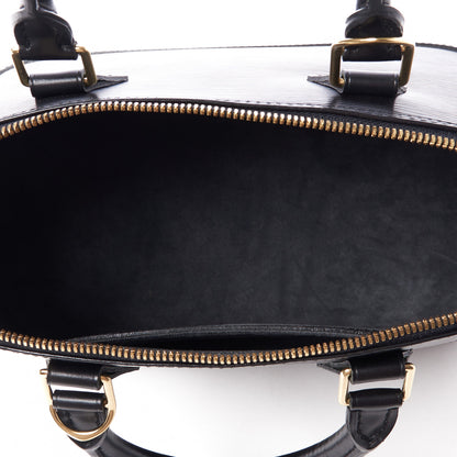 Louis Vuitton Epi Alma PM Black 5 of 9