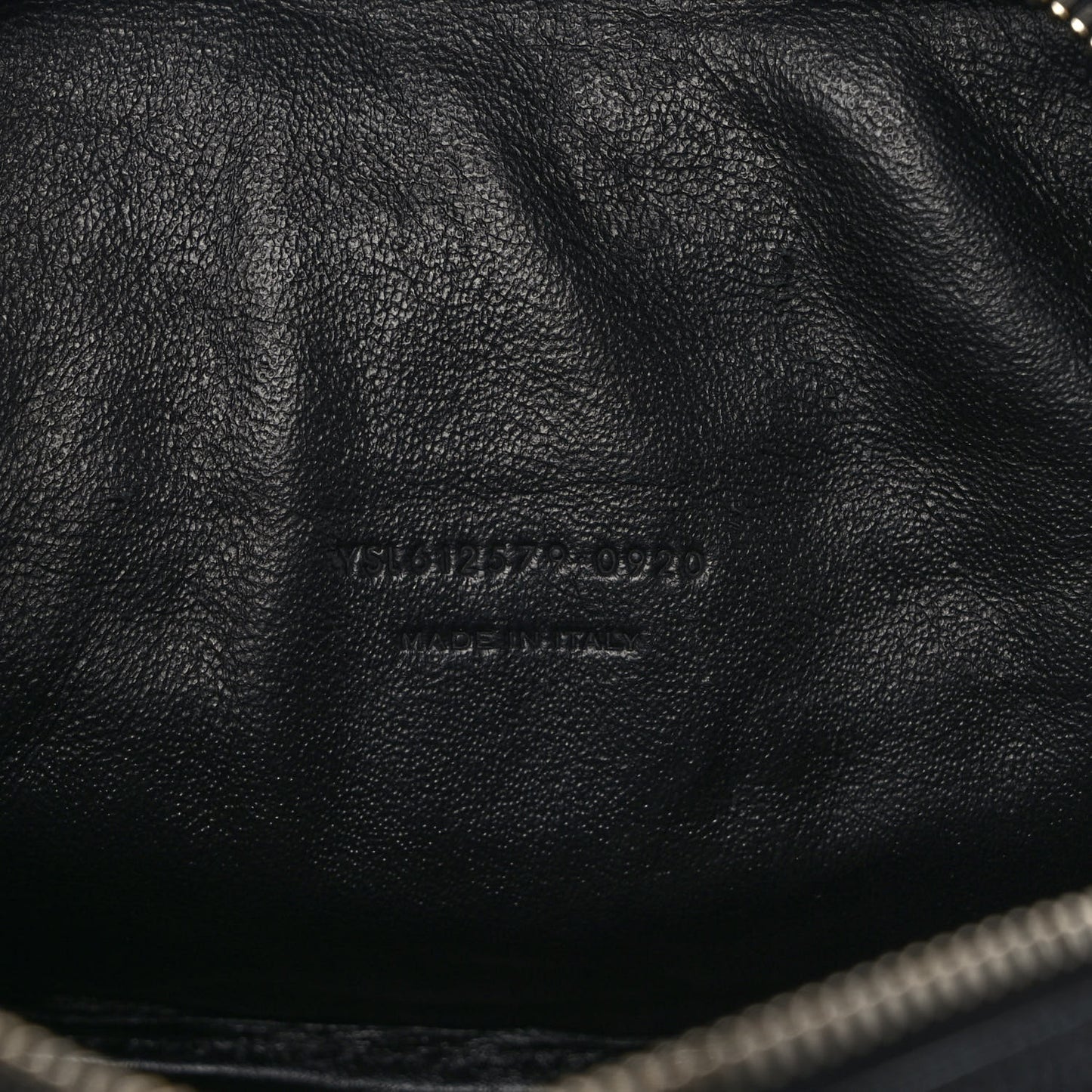 Grain De Poudre Matelasse Monogram Mini Lou Camera Bag Black