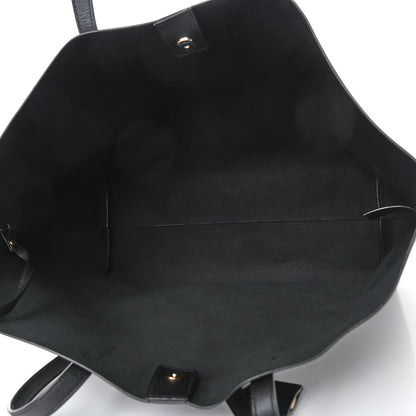 Saint Laurent Calfskin Large Shopping Tote Black 4 of 4