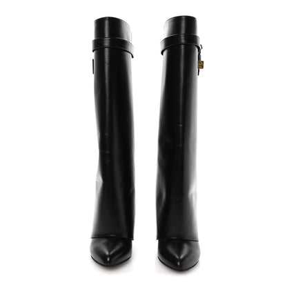 Givenchy Calfskin Shark Lock Pant Boots 38 Black 2 of 6