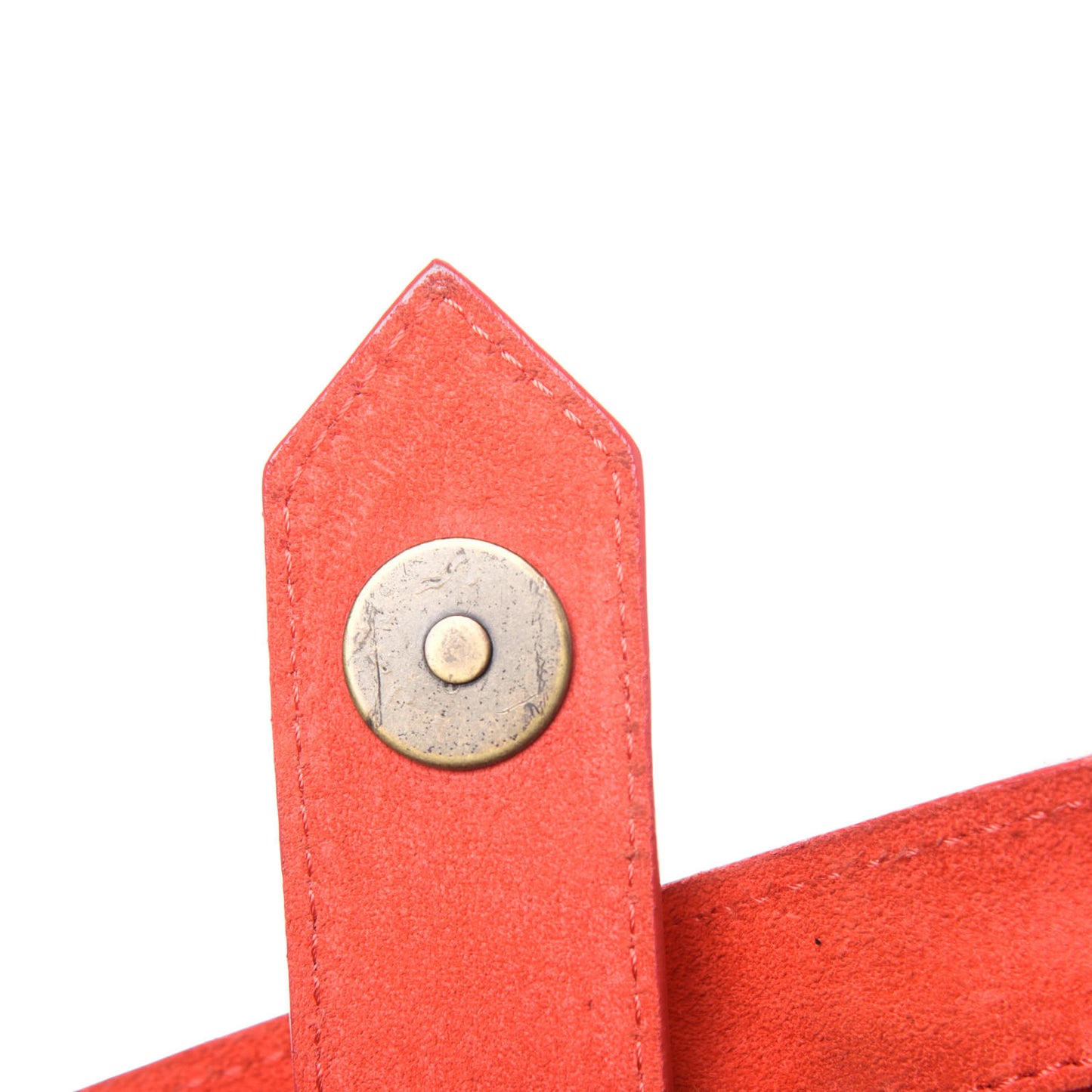 Suede Medium PS1 Satchel Poppy