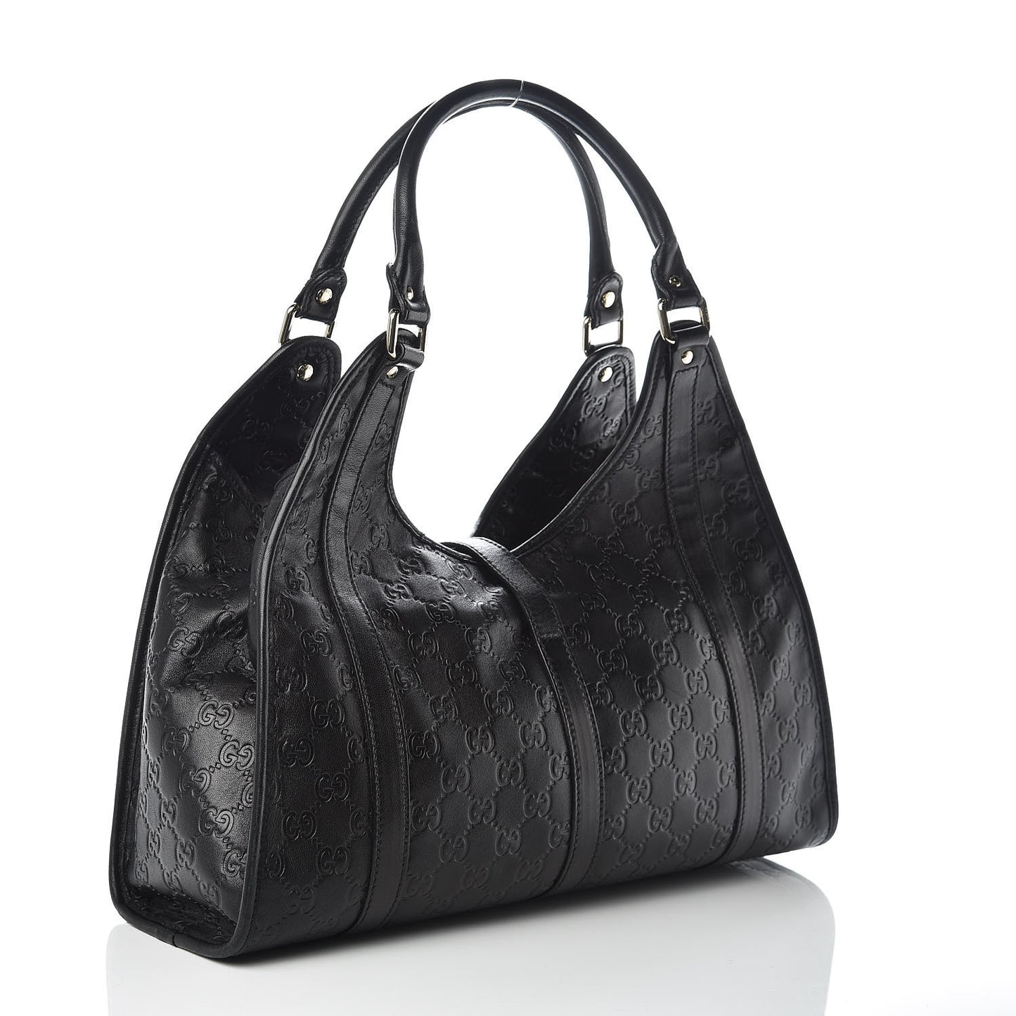 Guccissima Medium Joy Shoulder Bag Black