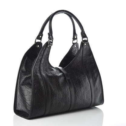 Gucci Guccissima Medium Joy Shoulder Bag Black 3 of 9