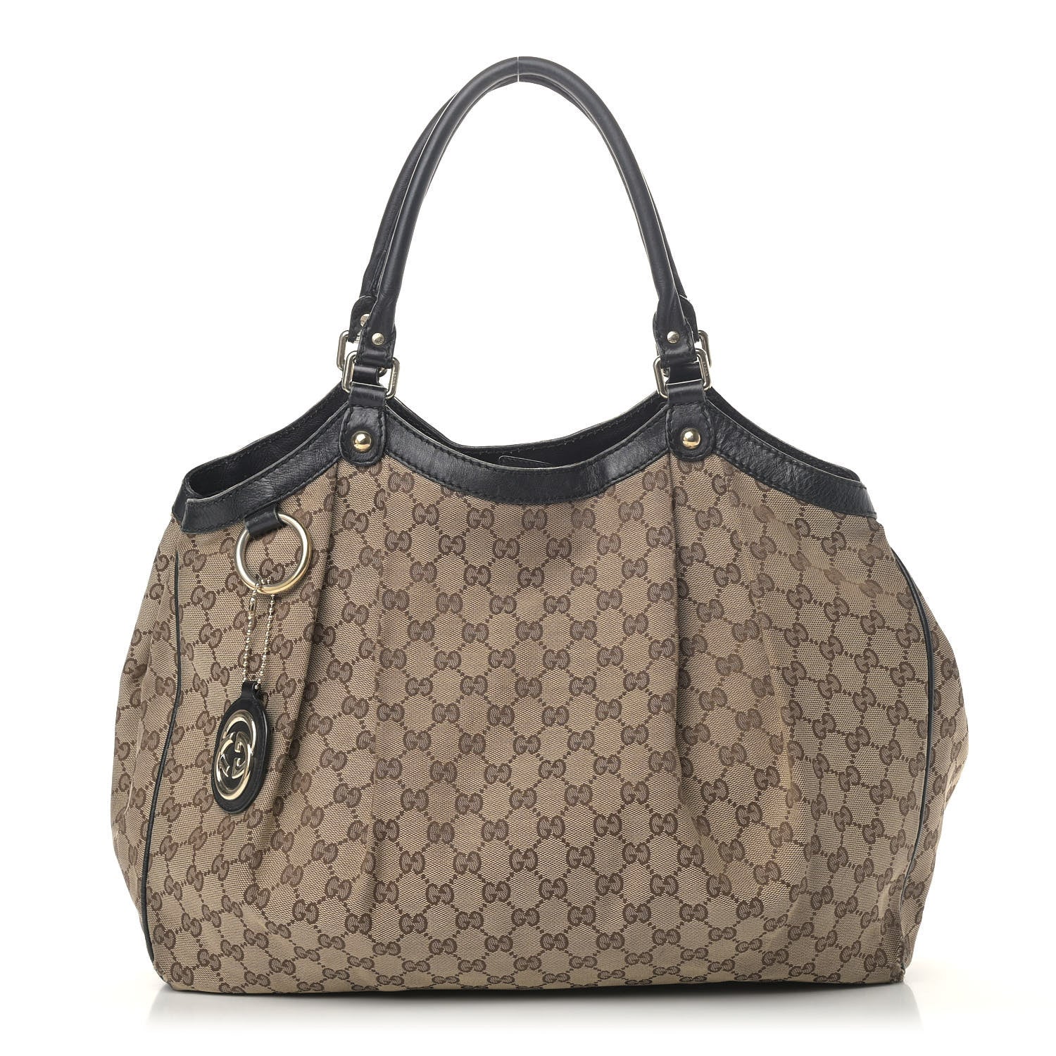 Gucci Monogram Large Sukey Tote Dark Brown 1 of 9