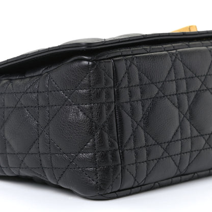 Christian Dior Lambskin Cannage Large Caro Bag Black 5 of 12