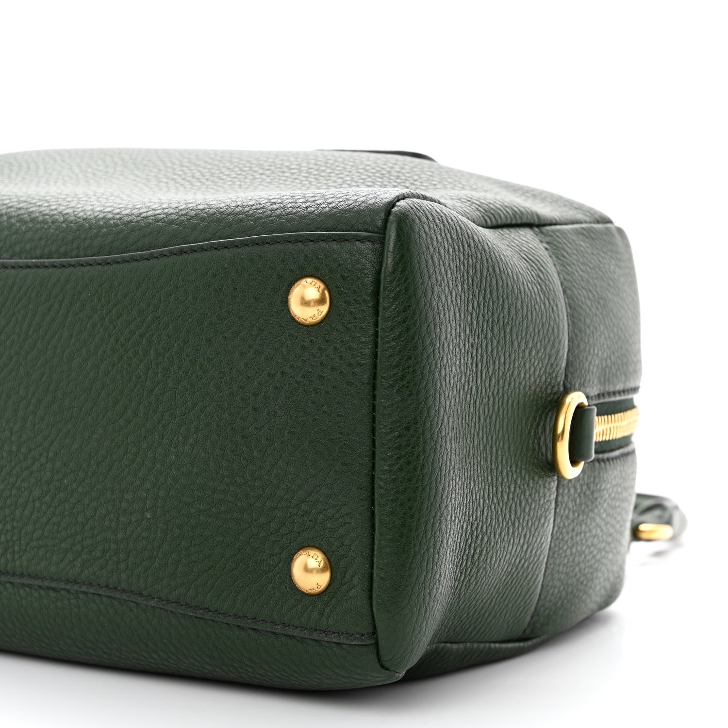 Prada Vitello Daino Top Handle Tote Foresta 12 of 19