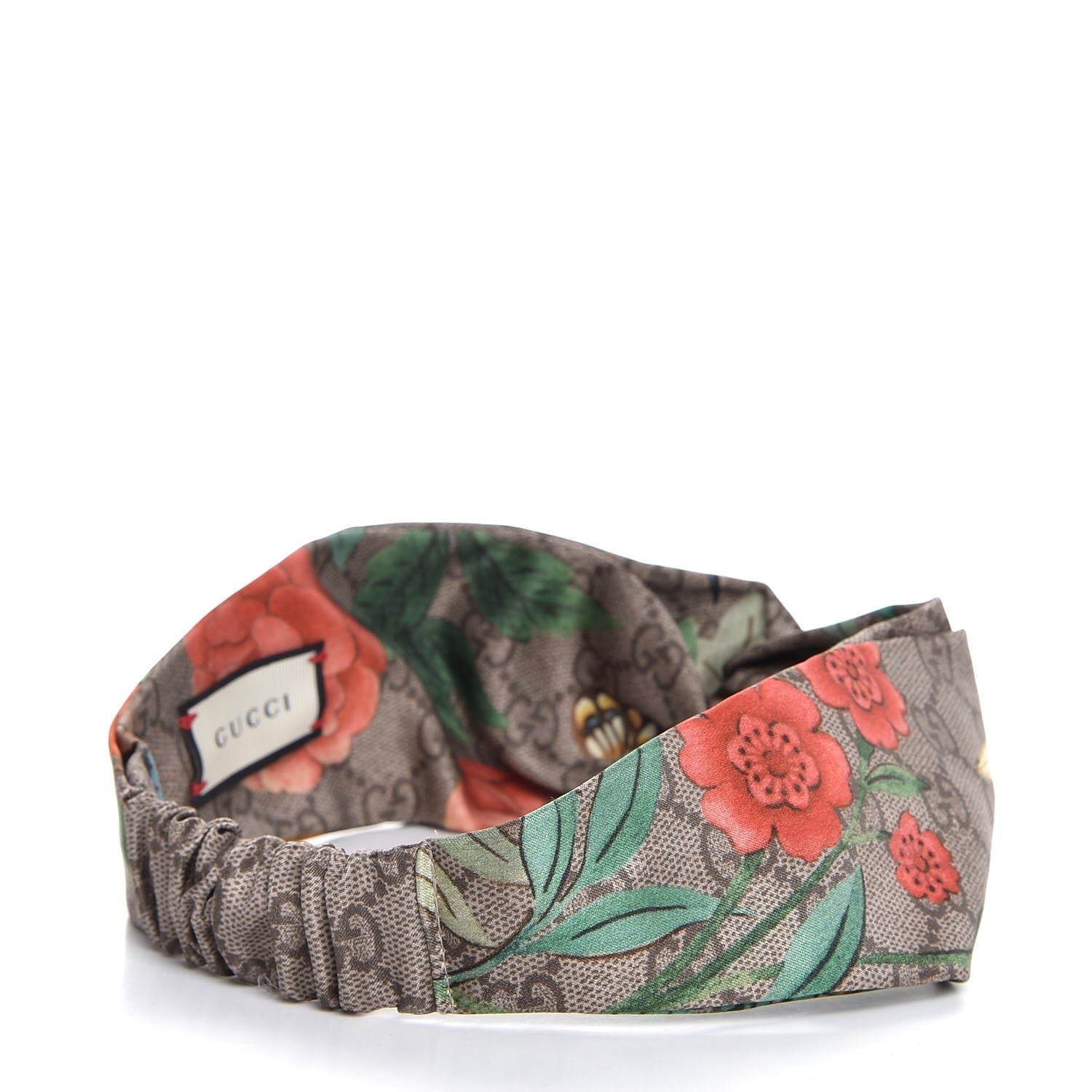 Gucci Silk Monogram Tian Print Headband 3 of 9