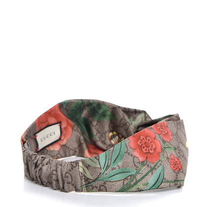 Gucci Silk Monogram Tian Print Headband 3 of 9