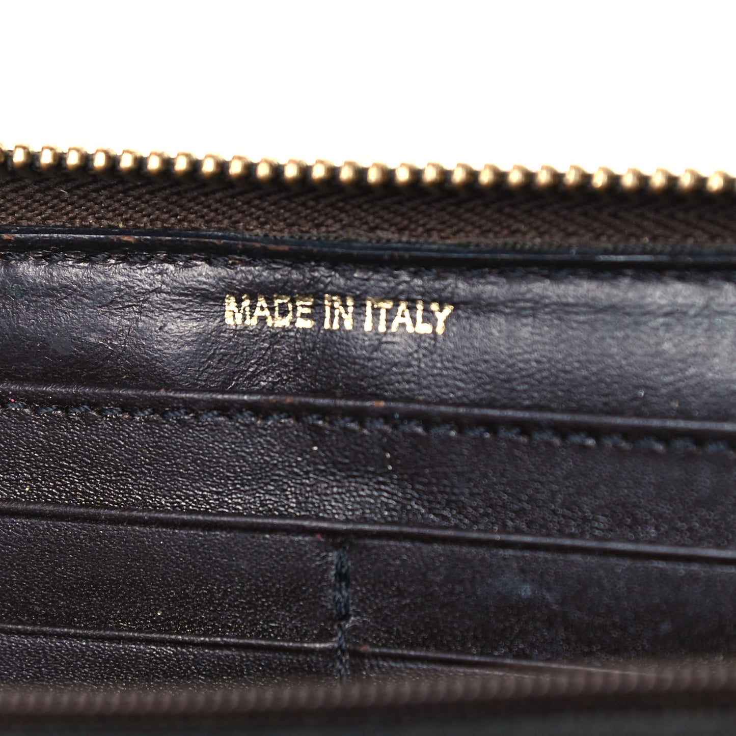 Haymarket Check Large Ziggy Zip Around Wallet Chocolate