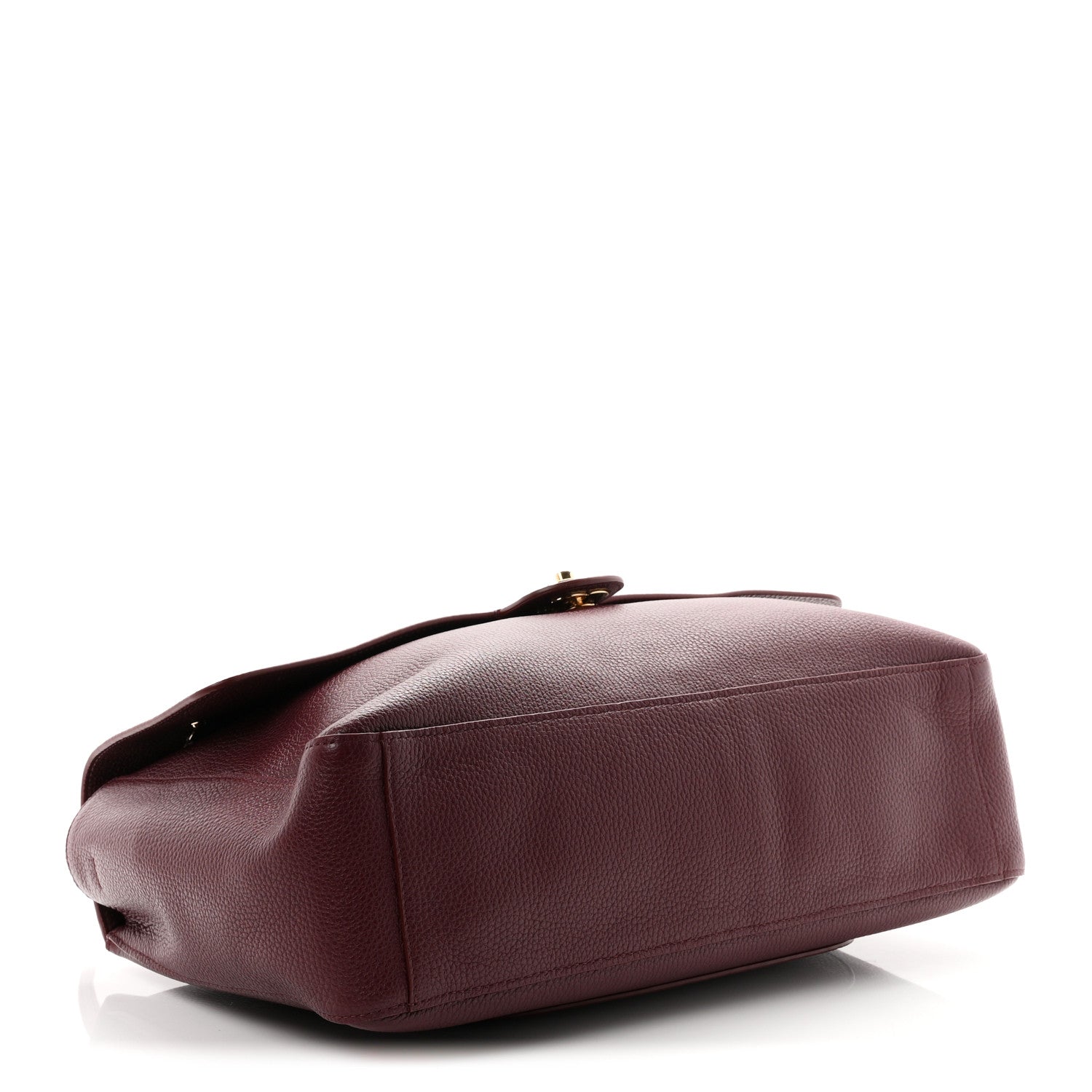 Chanel Grained Calfskin Souplissimo Maxi Flap Burgundy 4 of 11