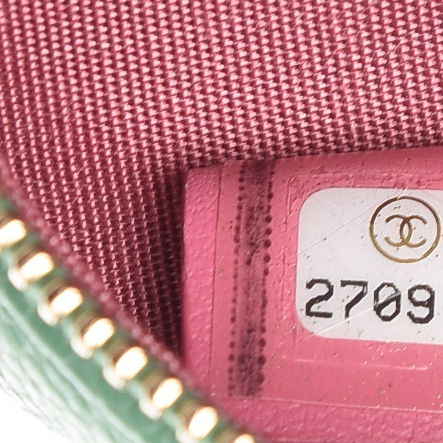 Caviar Quilted Round Filigree Crossbody Pink Blue Green