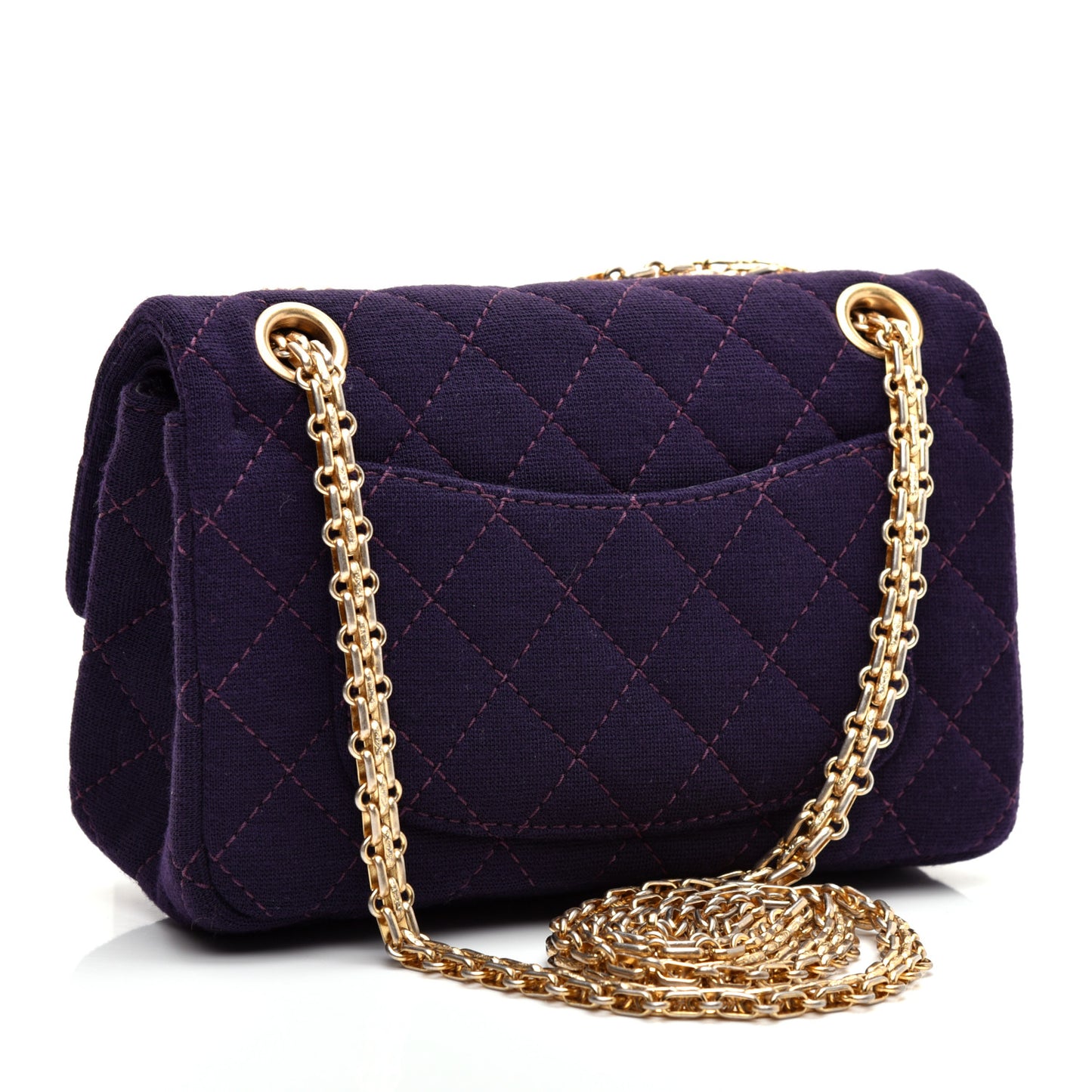 Jersey Quilted 2.55 Reissue 224 Flap Purple