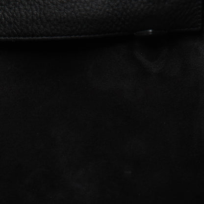 Celine Soft Grained Calfskin Small Belt Cabas Phantom Black 14 of 20