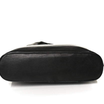 Chanel Lambskin CC Stitched Tote Black 36 of 36