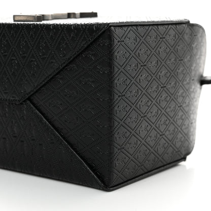 Saint Laurent Calfskin Monogram Take Away Box Black 10 of 12
