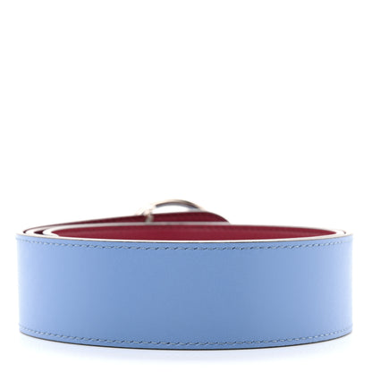 Fendi Vitello Liberty F is Fendi Bi-Color Reversible Belt 85 Black Cherry Nebula 2 of 8