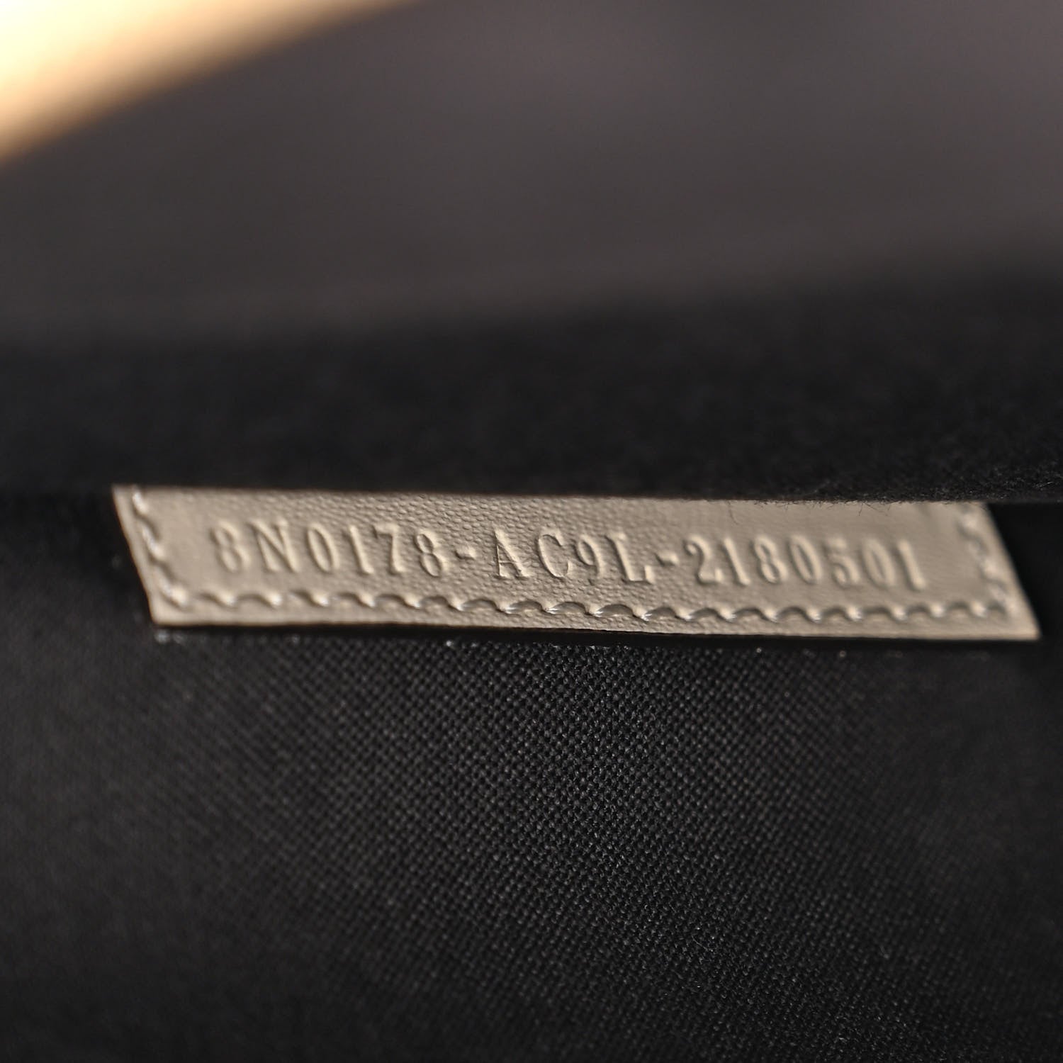 Fendi Vitello King Logo Embossed Large Flat Pouch White Ice 7 of 11