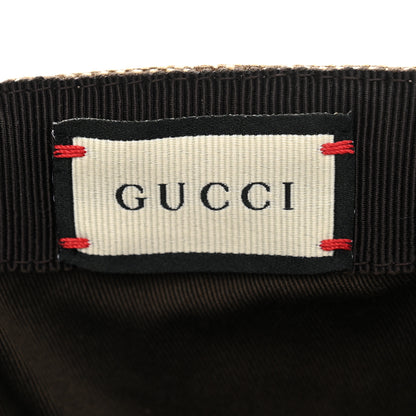 Gucci Monogram Web Baseball Hat S Beige Cocoa 8 of 9