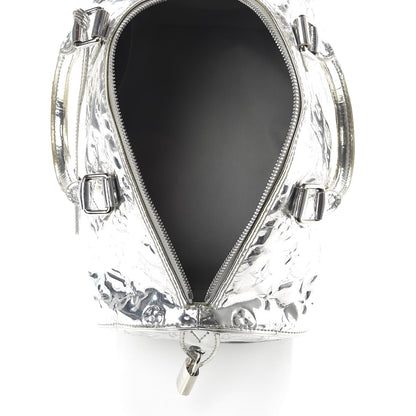 Louis Vuitton Monogram Miroir Speedy 35 Silver 5 of 10