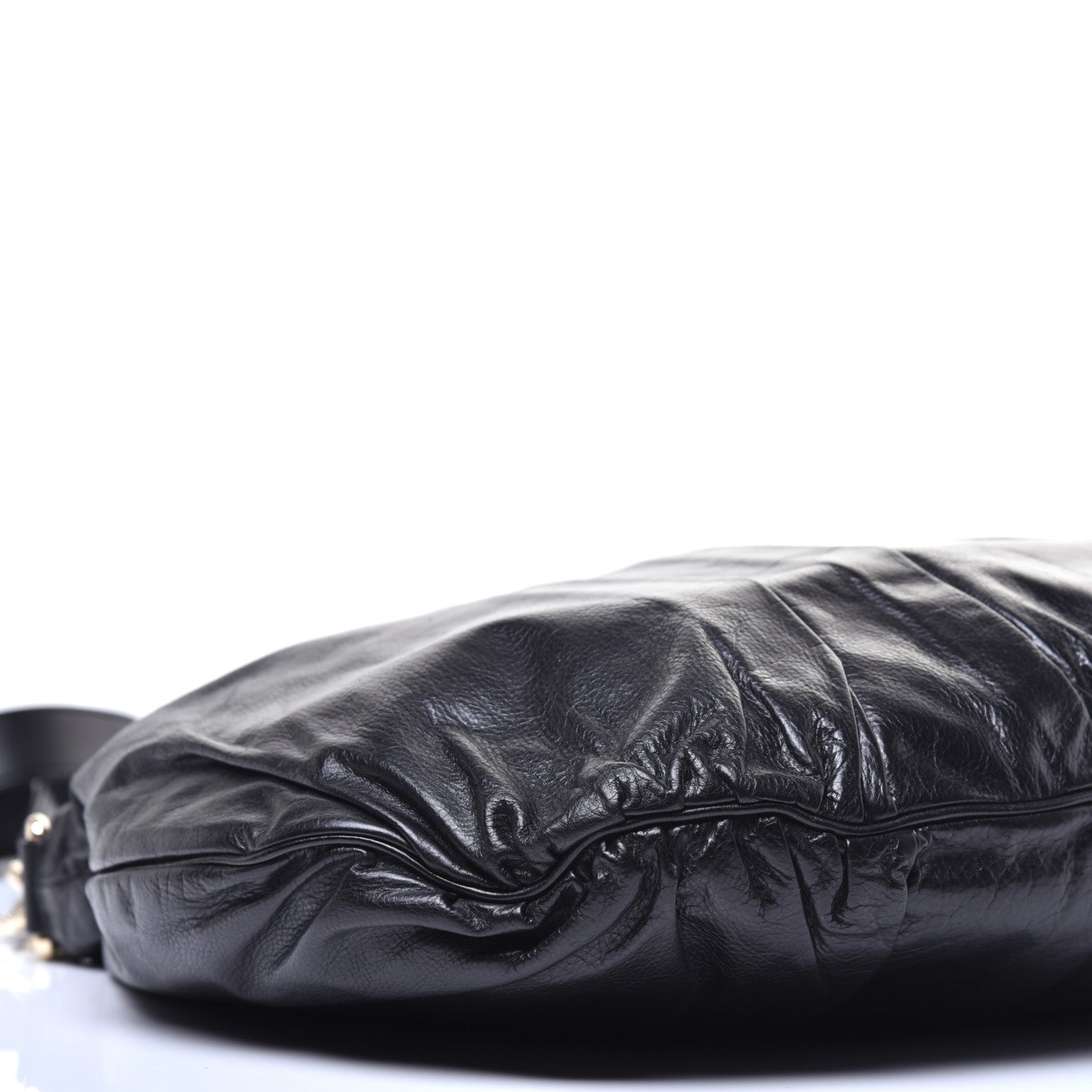 Gucci Calfskin Medium Hysteria Hobo Black 9 of 10