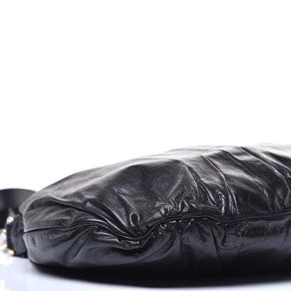Gucci Calfskin Medium Hysteria Hobo Black 9 of 10