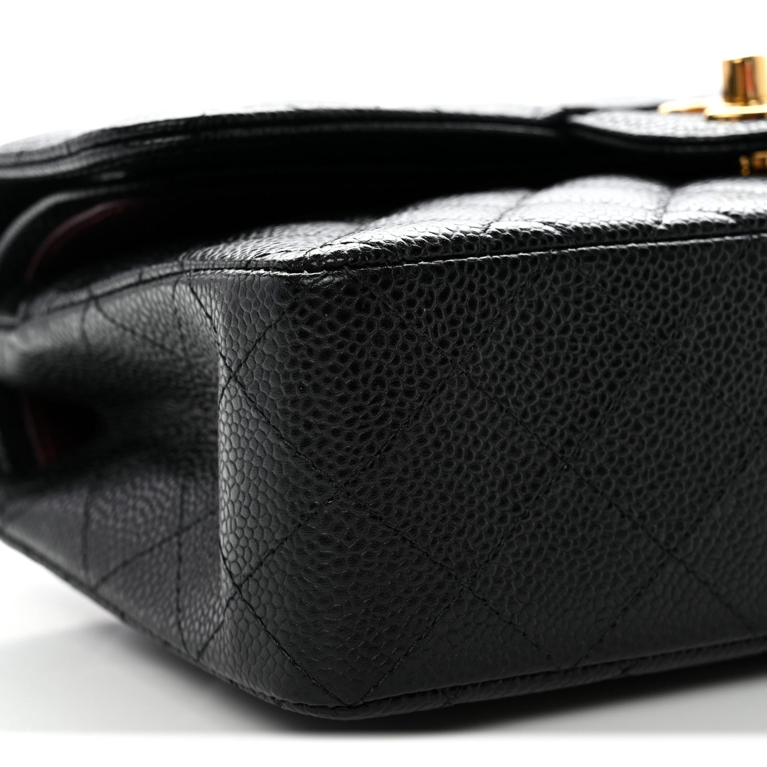 Chanel Caviar Quilted Small Double Flap Black 9 of 11