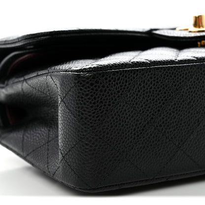 Chanel Caviar Quilted Small Double Flap Black 9 of 11