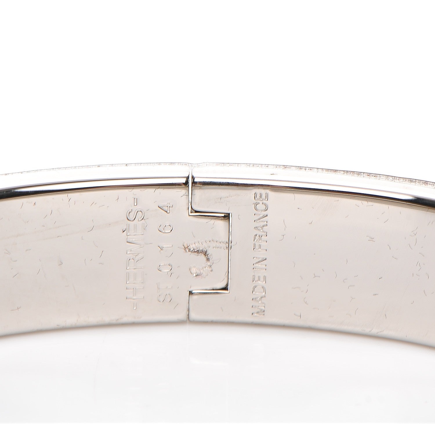 Hermes Enamel Narrow Clic Clac H Bracelet PM Bleu Transat 4 of 4