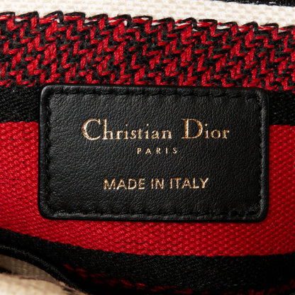 Christian Dior Canvas Medium DiorAmour Graffiti Lady D-Lite Latte 6 of 12