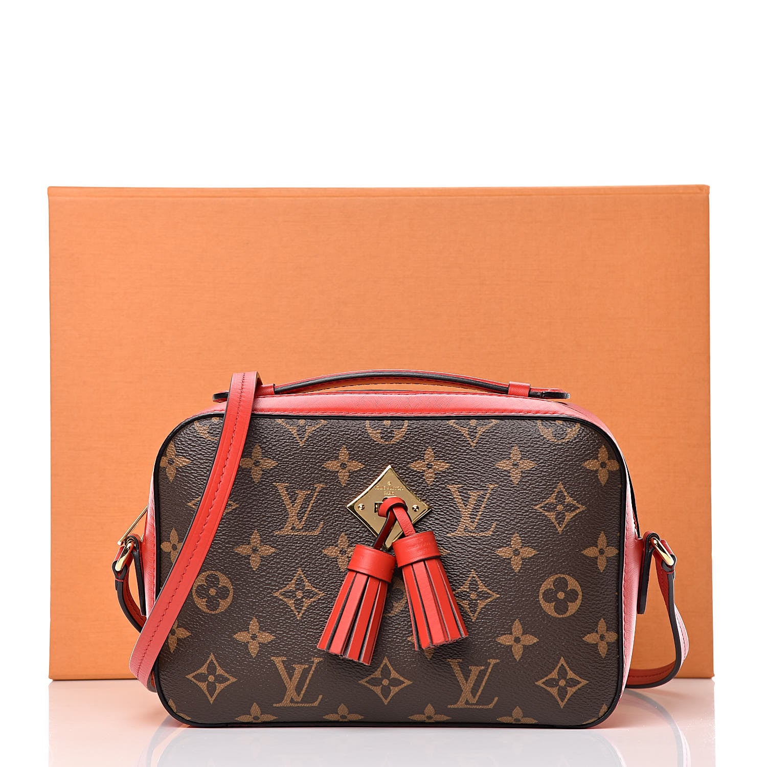 Louis Vuitton Monogram Saintonge Coquelicot 10 of 10