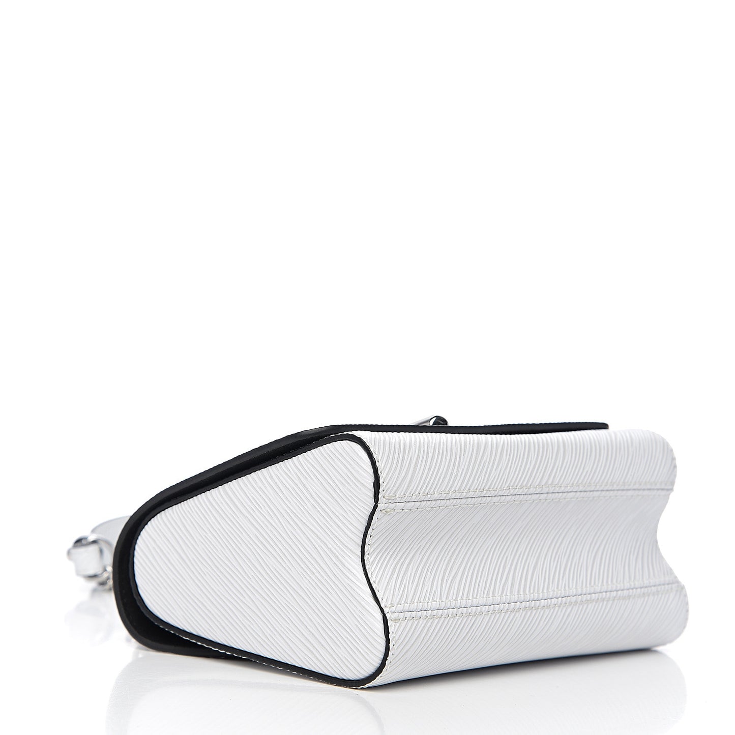 Epi Flower Jewels Twist Shoulder Bag PM White