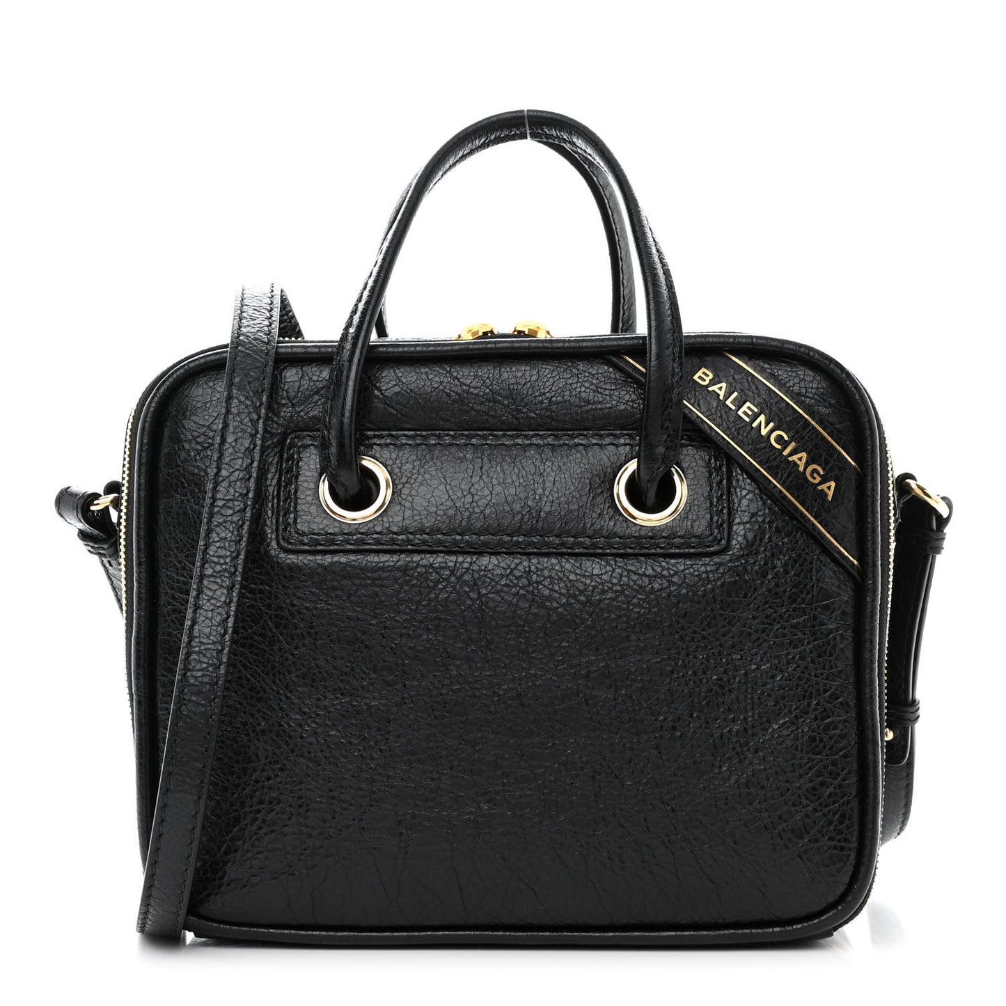 Agneau S Blanket Square Tote Black