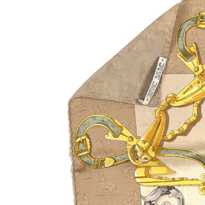 Hermes Silk L'Instruction Du Roy Scarf 90 3 of 4