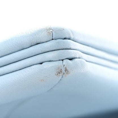 Bottega Veneta Lambskin BV Trine Clutch Ice 10 of 10