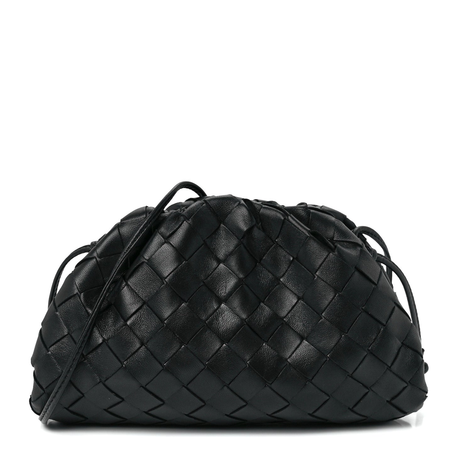 Nappa Intrecciato The Mini Pouch Black