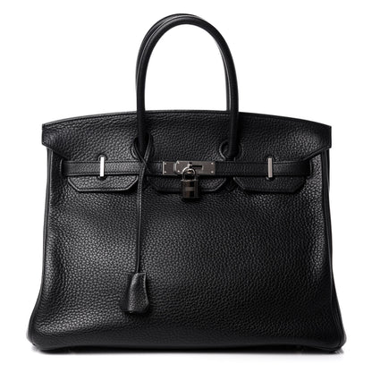 Hermes Togo Birkin 35 Black 1 of 10
